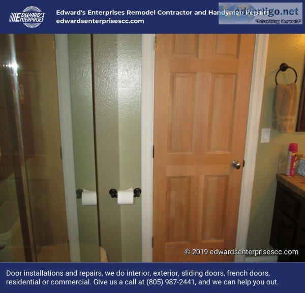 Door Repairs Door Closer Installations and Pet Door Installation