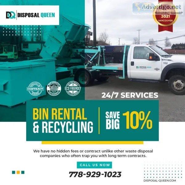 Affordable Waste Disposal and Recycling Vancouver