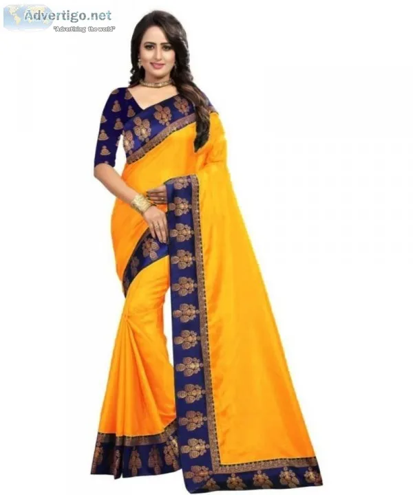 Get the Perfect Yellow Saree for Indian Wedding at Mirraw