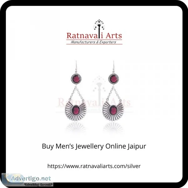 Silver Jewellery Manufacturer In Jaipur  Buy Men&rsquos Jeweller