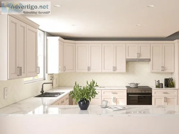 Rio Vista White Shaker Cabinets For Sale