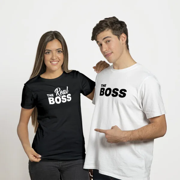 Printed couple tees