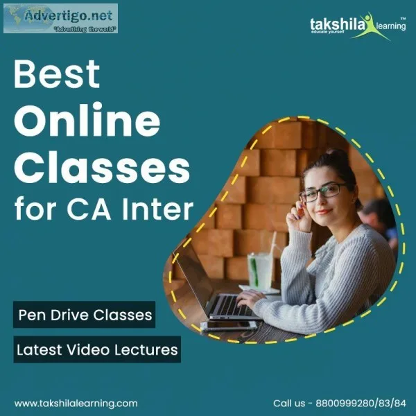 Join ca intermediate coaching classes by Takshila Learning
