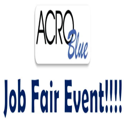 Acro Blue Job Fair Event