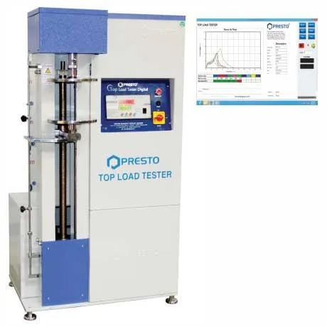 Top Load Tester Digital and Computerized by PRESTO