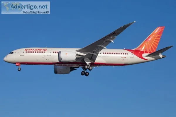 Book air india flights group booking