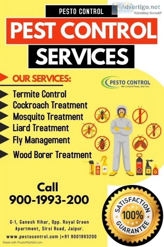 Anti Termite Treatment Rs. 1500 only
