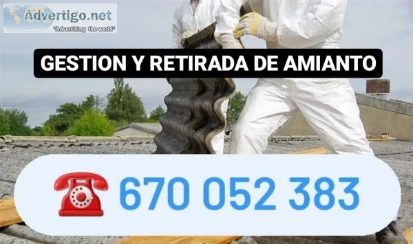Retirada de amianto y uralita