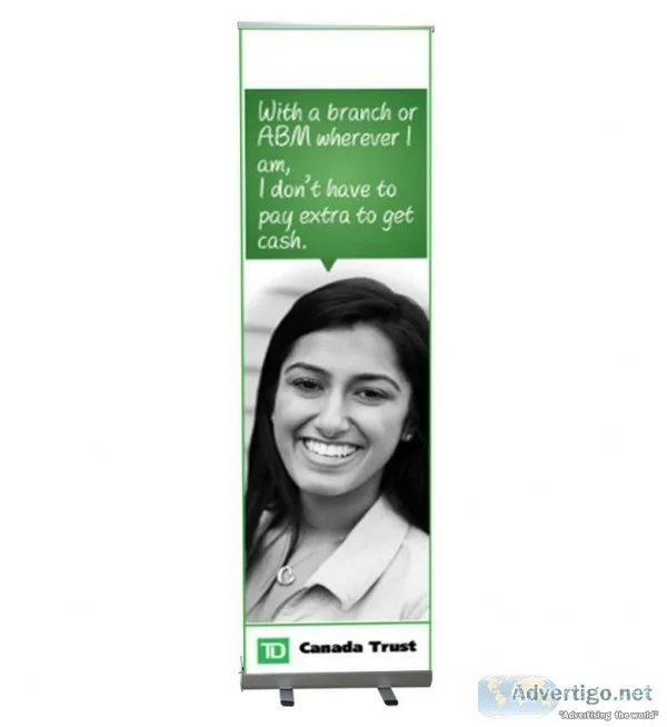 Roll Up Banner Stand Available In Different Styles - Tent Depot 