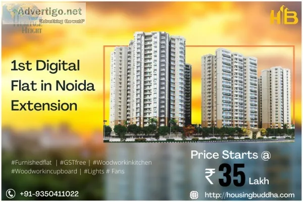 1st Time Automated Home in Noida Extension with Digital Features