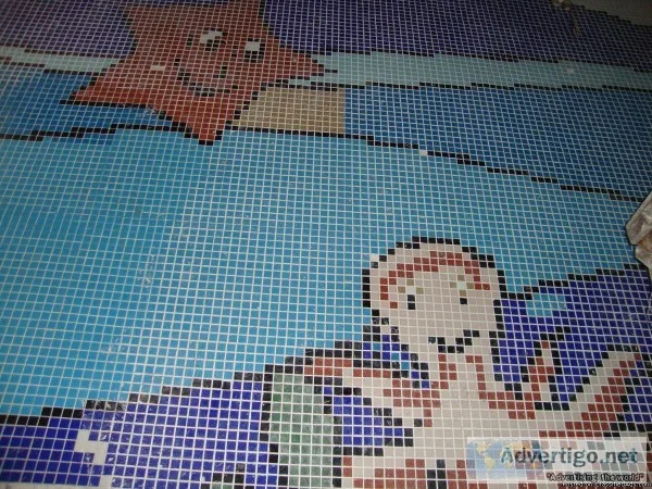 Glass mosaic