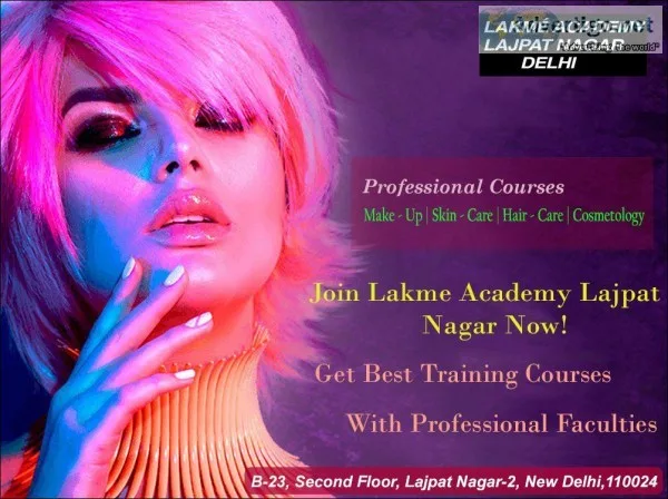 Best Makeup Hair Care Academy Near me  Lakme Academy