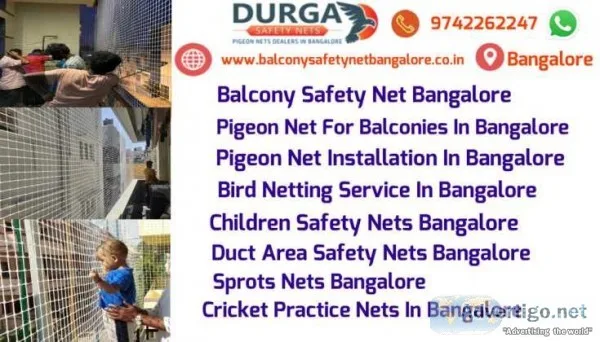 Child net for balconies installation near me in bangalore