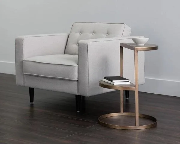 Sunpan Luna End Table  Unique End Tables At Grayson Home