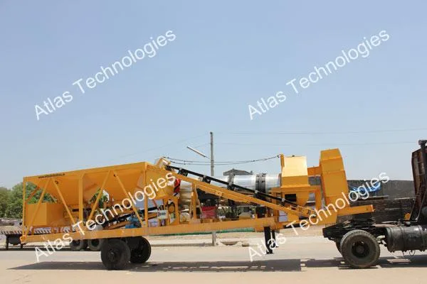 Portable asphalt and Mobile asphalt plant for sale  Atlas Techno