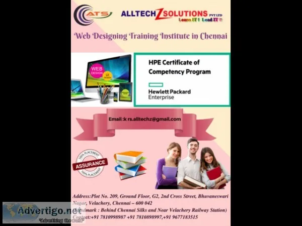 Web Design Training Institute With Placement In Chennai
