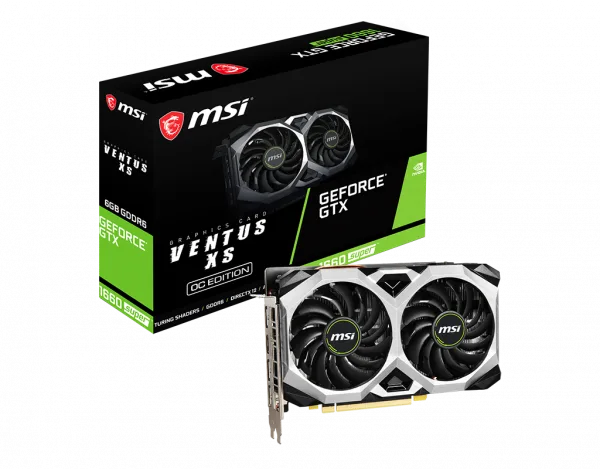 Buy MSI GeForce GTX 1660 SUPER VENTUS XS OC 6GB