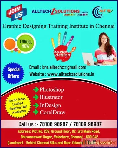 Graphic Design Training Institute with Placement in Chennai