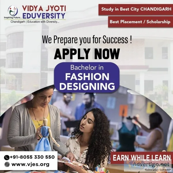Enroll in Fashion Designing Course