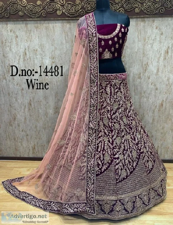 Discover the best design bridal lehengas with affordable price i