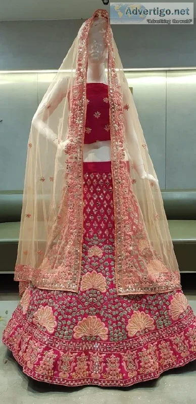Most Trendy non bridal lehenga now in Delhi.