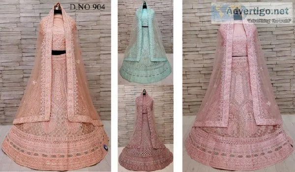 Beautiful Lehenga Specially designed for bridal with Pocket Frie