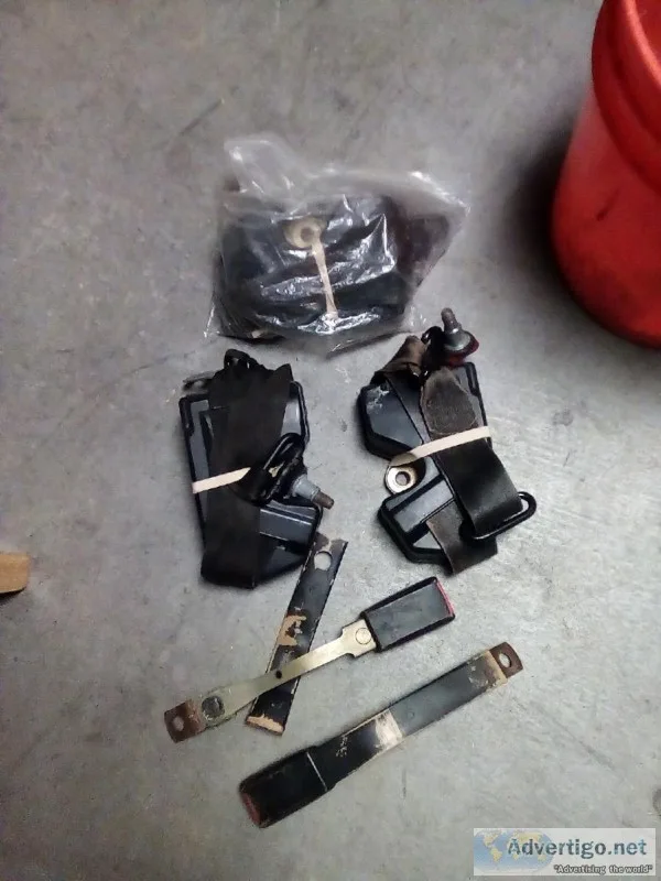 Fiero Seat Belts
