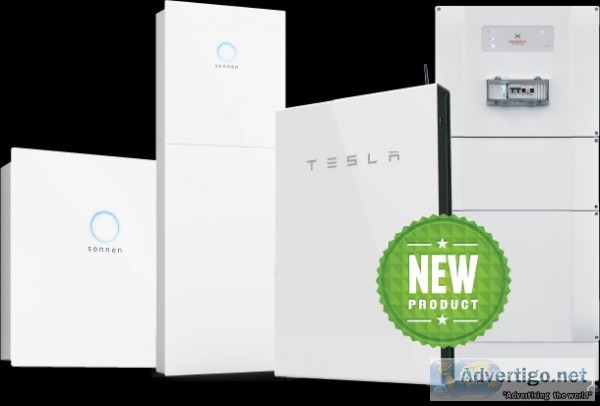 Solar Battery  Tesla  Sonnen  Redback  Solar Battery Storage wit