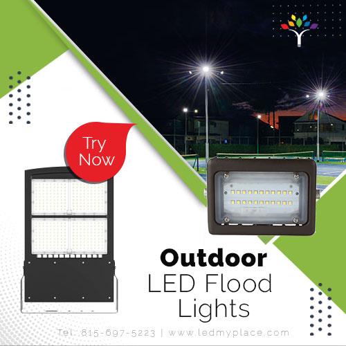 Buy Outdoor LED Flood lights and illuminate large areas