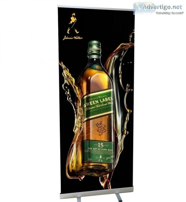 Premium pull up stand Pop up Banner in canada
