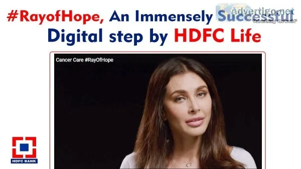 Ray of Hope an Immensely successful Digital Step by HDFC Bank
