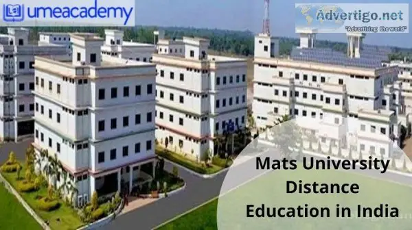 Mats University Distance Education in India