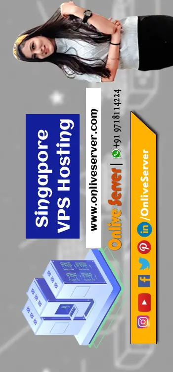 Get advance feature with singapore vps hosting by onlive server