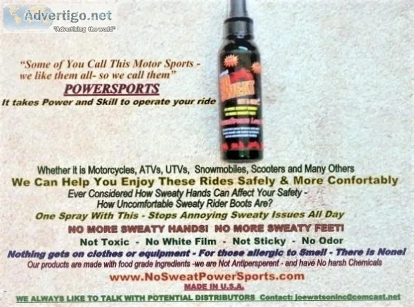 WWW.NOSWEATPOWERSPOR TS.COM