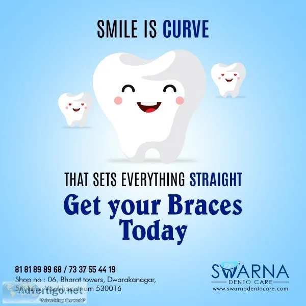 Best orthodontic treatment in vizag | swarna dento care