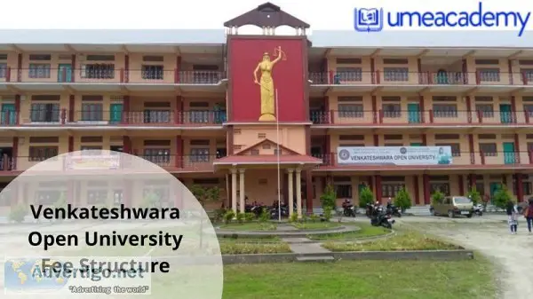 Venkateshwara Open University Fee Structure