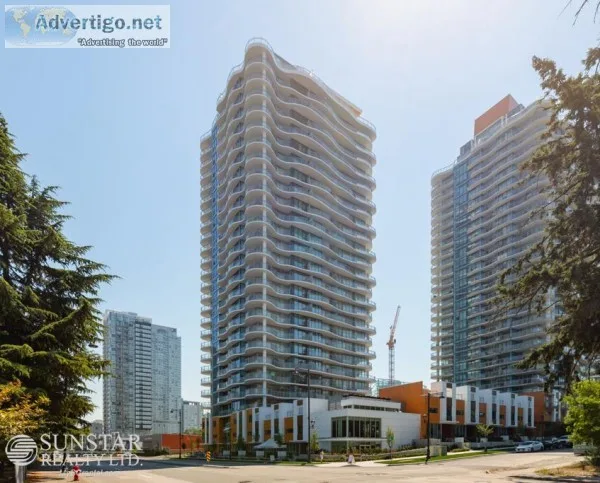 Surrey Central Air Conditioned 2 Bedroom Condo w Balcony  Linea