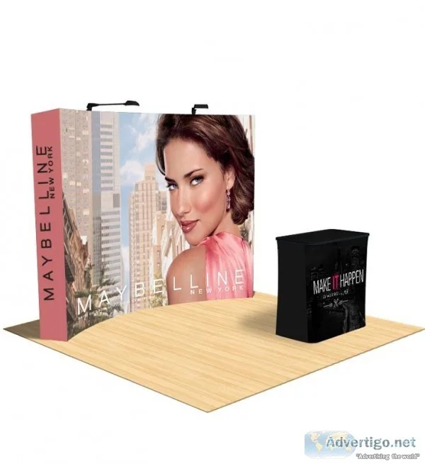 Trade show display Booths  Step and Repeat Backdrop