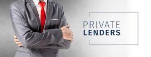 Private lender available