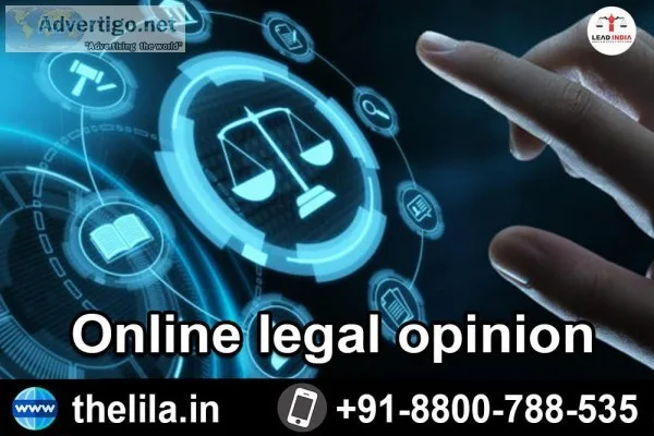 Online legal opinion - Lead India Law Associates