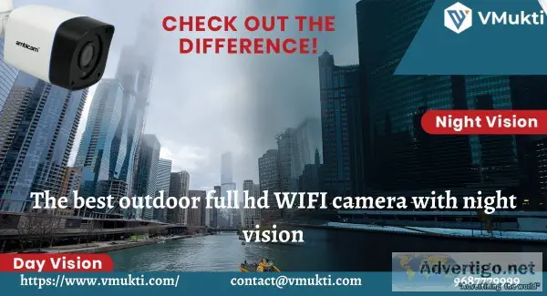 The best outdoor full HD WIFI camera with night vision