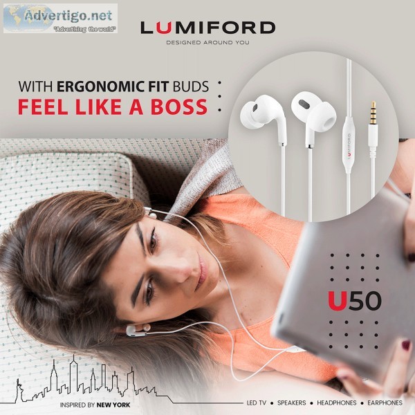 Wired earphones with mic