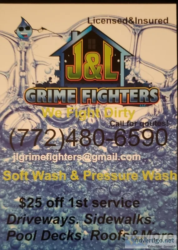 Soft Wash and Pressure Wash