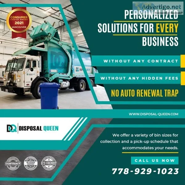 Bin Rental and Recycling Without Auto Renewal Trap
