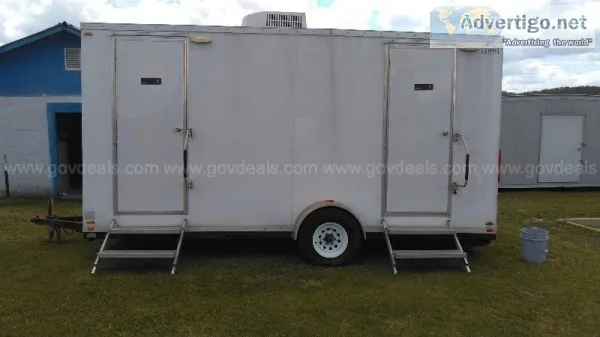 Portable Bathroom with Trailer