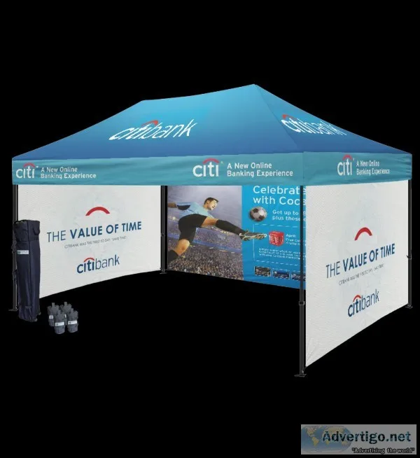 Custom Pop Up Tents - Free And Easy Customization