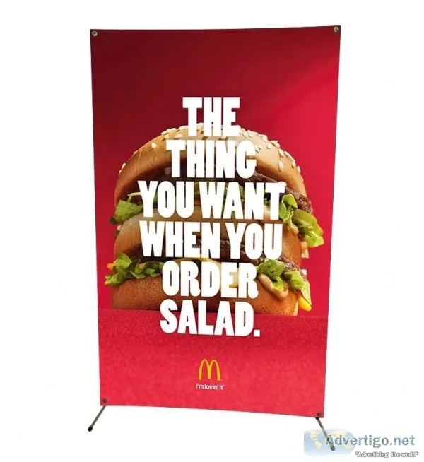 X Banner Stand  Portable Display for Events - Display Solution