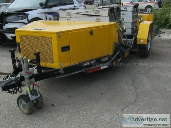 2014 Visual Inspection Systems Trailer Mounted Roller Brake Test