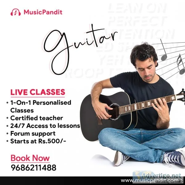 Online guitar classes