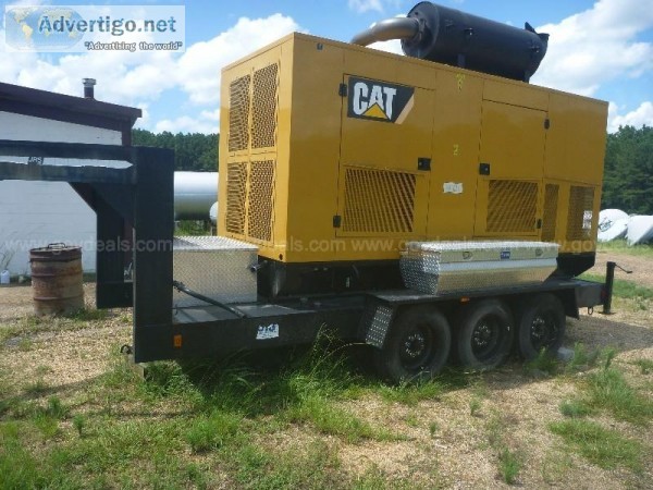 CATERPILLAR TRAILER MOUNTED GENERATOR